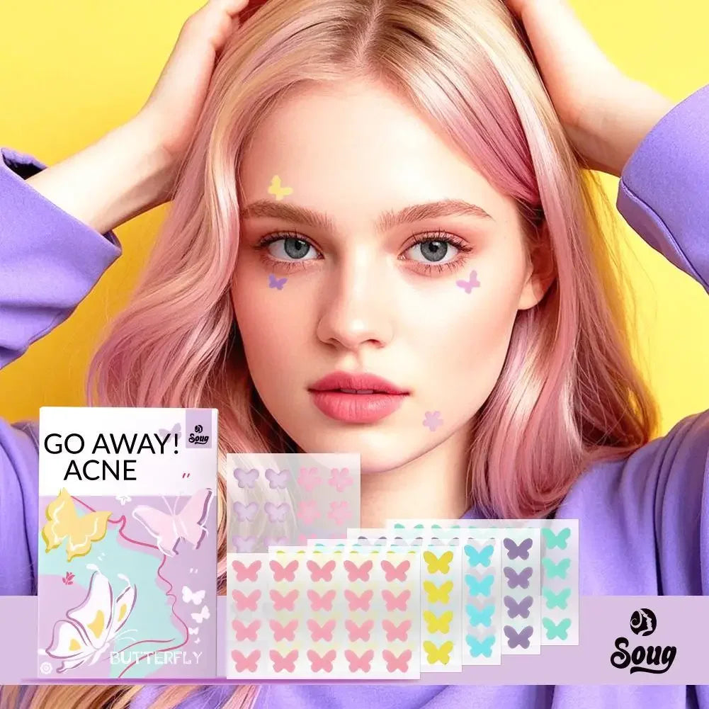 Acne Pimple Patches – Butterfly, Heart & Star Shapes, 120–420ct Peaceful Pleasures Health and Wellness