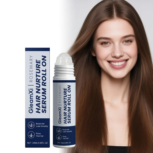 OceAura Rosemary Hair Essence Roll-On | Scalp & Root Treatment Scalp Hair Serum Peaceful Pleasures Health and Wellness