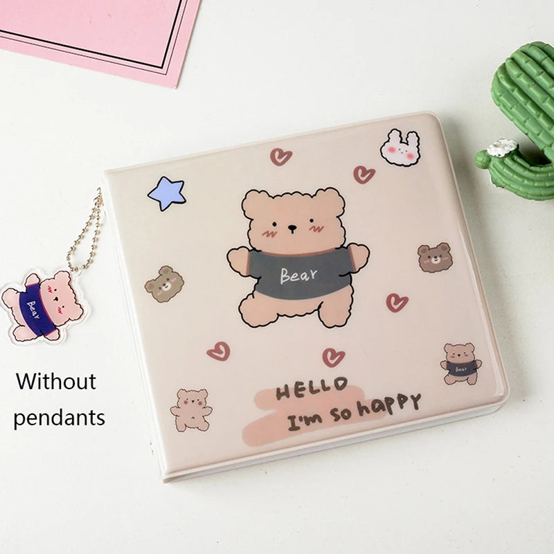20-Capacity Cute Bear Hard CD/DVD Case Organizer | Portable