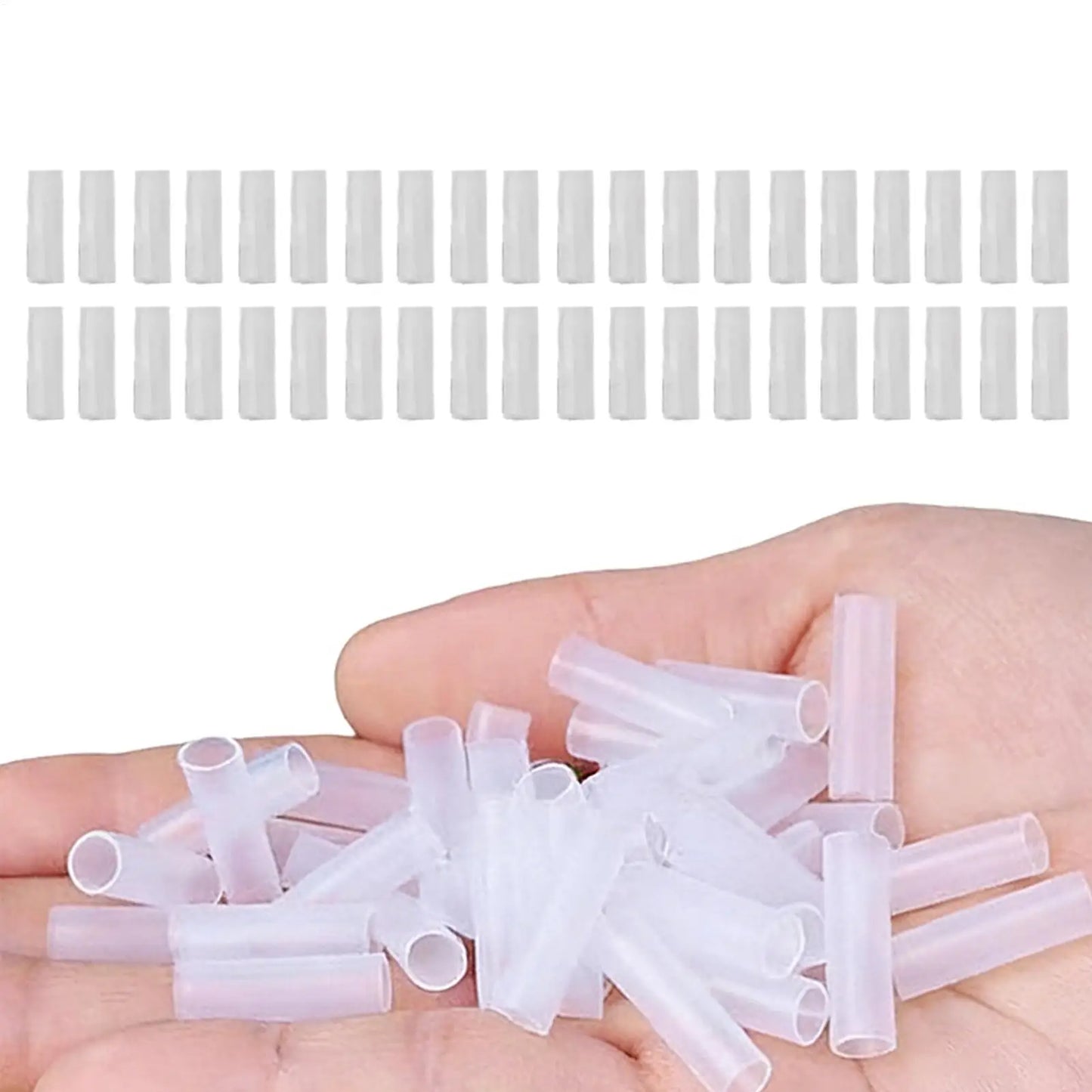 200pcs High Strength Grafting Sleeves For Fruit Trees, Moisture Retention Plant Wrap For Flowers Grapevines, Seedling Grafting Peaceful Pleasures Health and Wellness