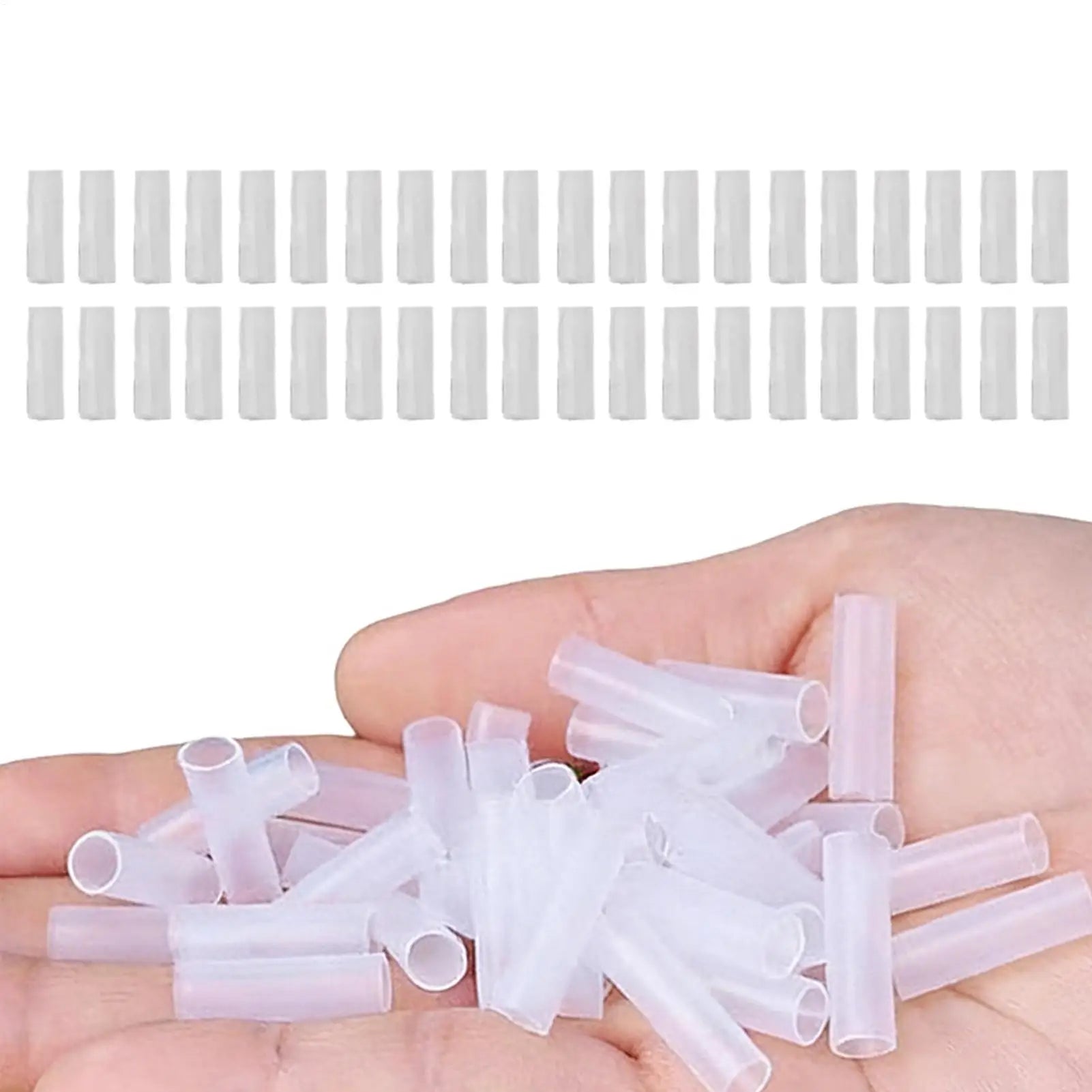 200pcs High Strength Grafting Sleeves For Fruit Trees, Moisture Retention Plant Wrap For Flowers Grapevines, Seedling Grafting Peaceful Pleasures Health and Wellness