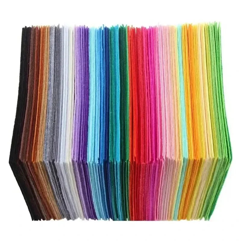 40Pcs Assorted Felt Fabric Sheets | Soft Nonwoven DIY Craft