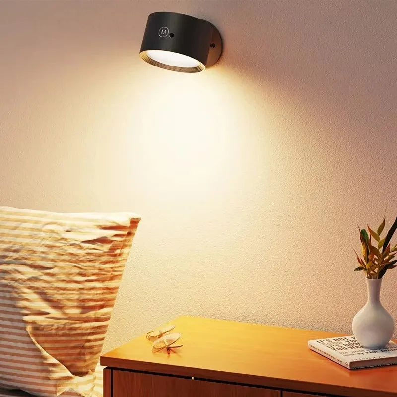 RGB Wall Lamp Dimmable LED Night Light with Remote Control