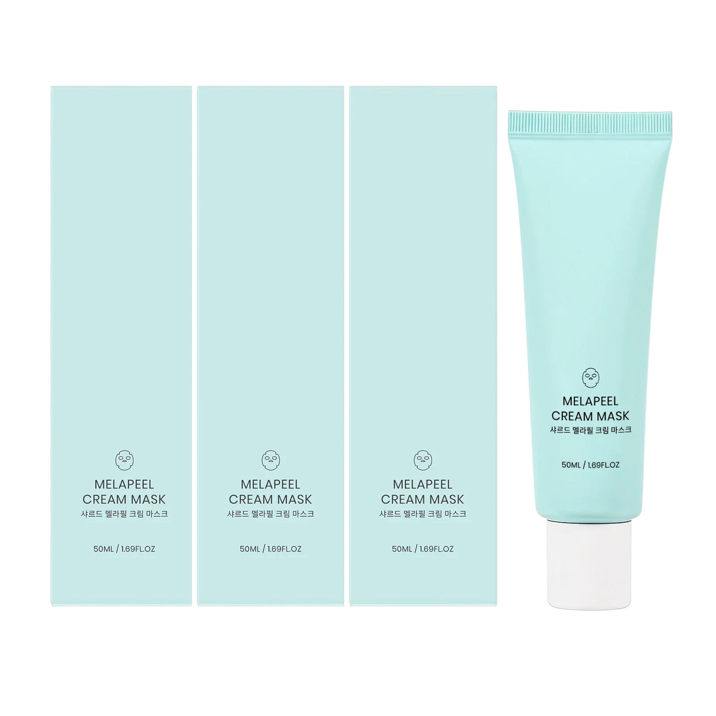 Eelhoe Whitening Peel-Off Facial Mask | Brighten & Smooth Skin Peel-Off Face Mask Peaceful Pleasures Health and Wellness 3 x 50ML Boxed