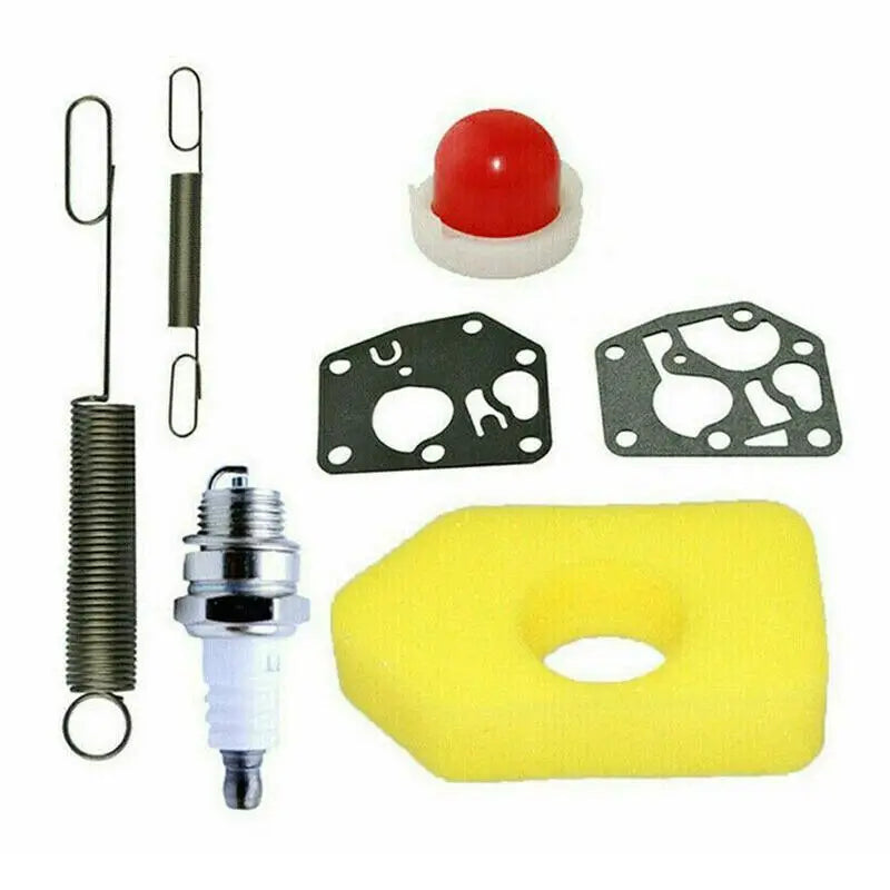 Lawn Mower Service Kit 698369 Air Filter Suitable for Briggs & Stratton Classic and Sprint Engines Peaceful Pleasures Health and Wellness YELLOW
