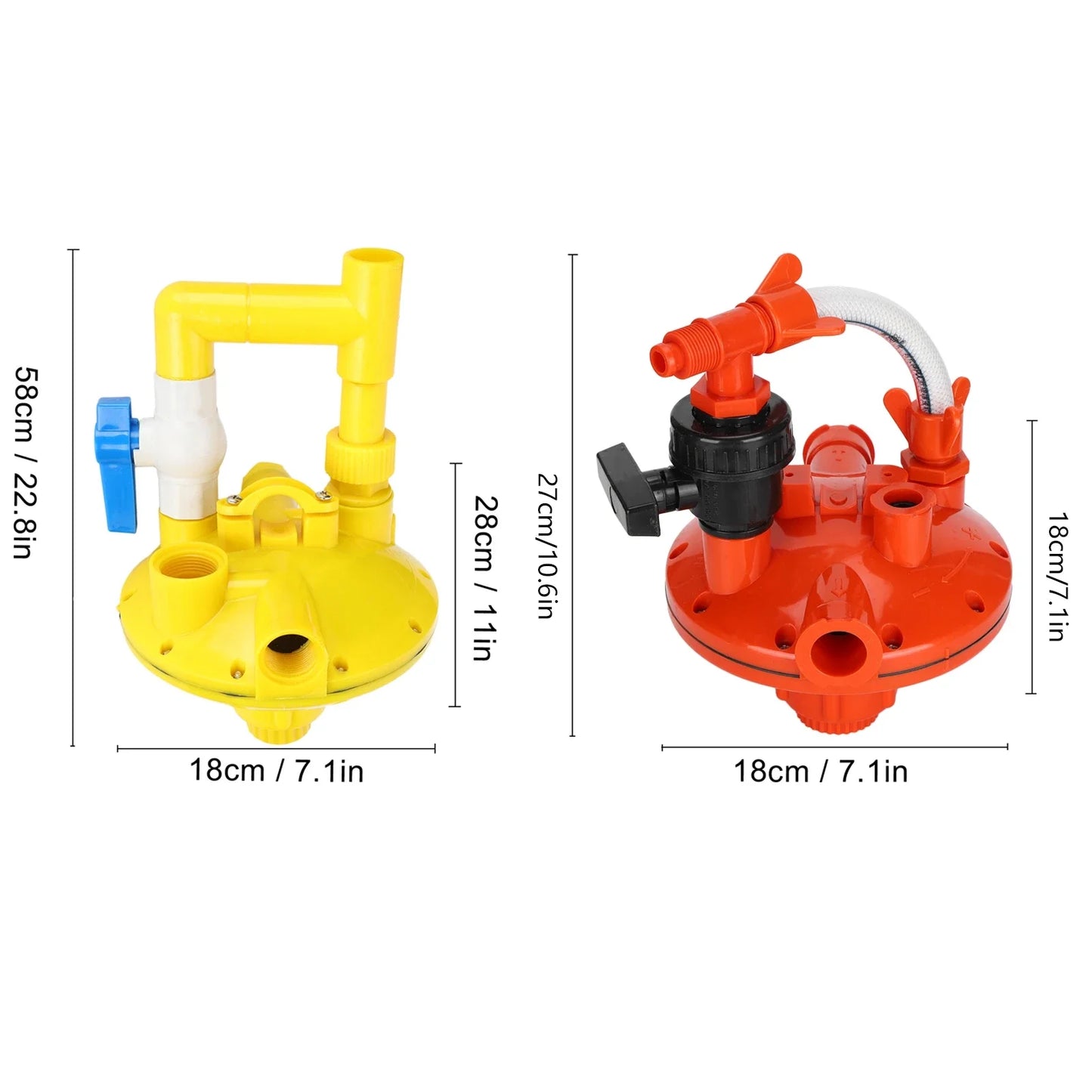 Farm Water Pressure Regulator Poultry Chicken Drinking Equipment