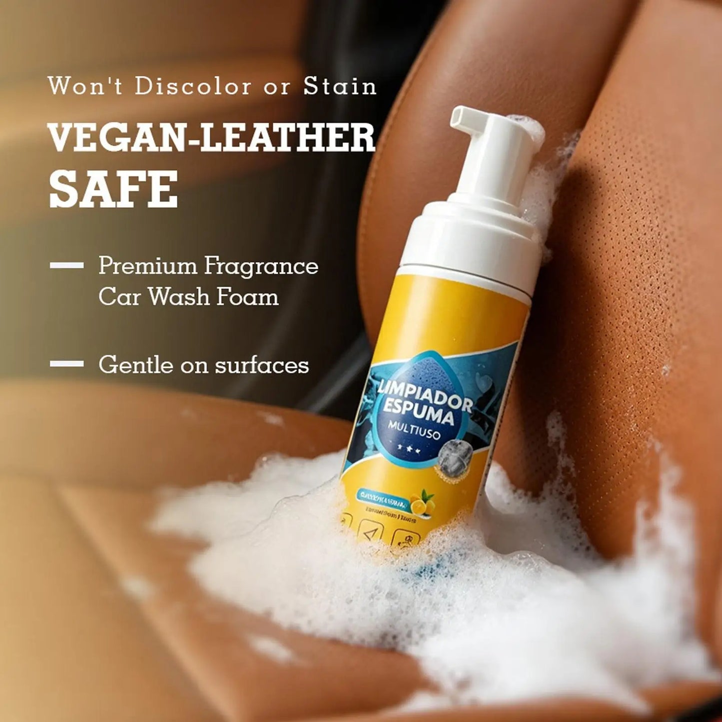 150ml Multi-Purpose Foam Cleaner Spray – Car, Home & Tiles