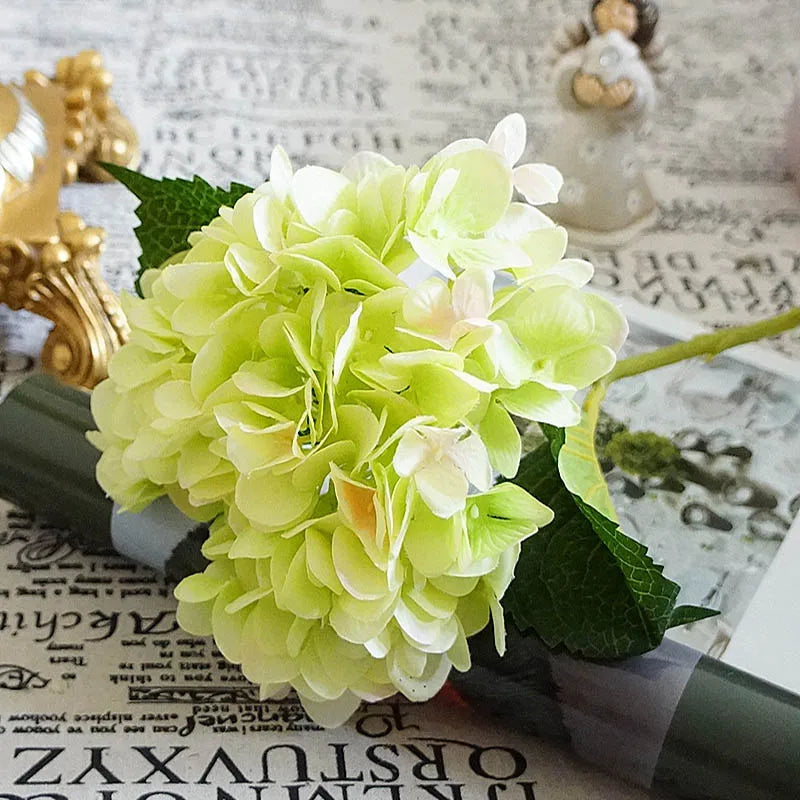 Silk Hydrangea Artificial Flowers | Wedding Bridal Bouquet Decor