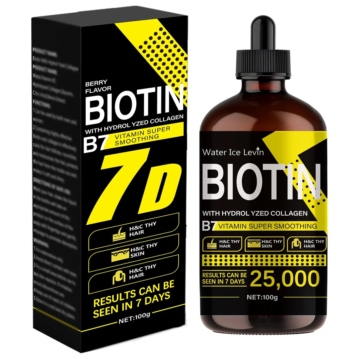 Biotin Hair Oil – Liquid Vitamins for Shine & Hair Care