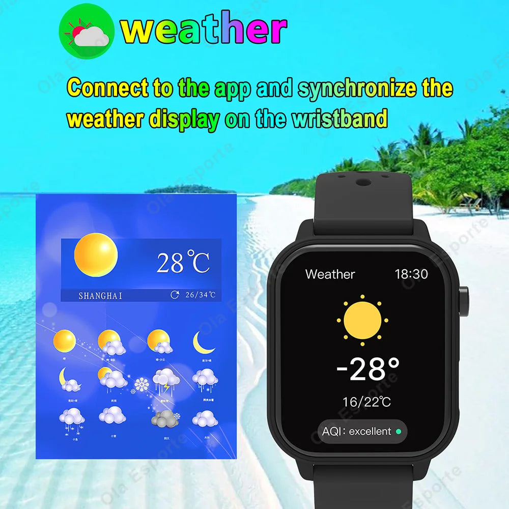 Smartwatch Men Women Wristwatch Smart Watch Message Fitness Monitor Bracelet Birthday Gift Electronic Clock For Android IOS HW12 Peaceful Pleasures Health and Wellness