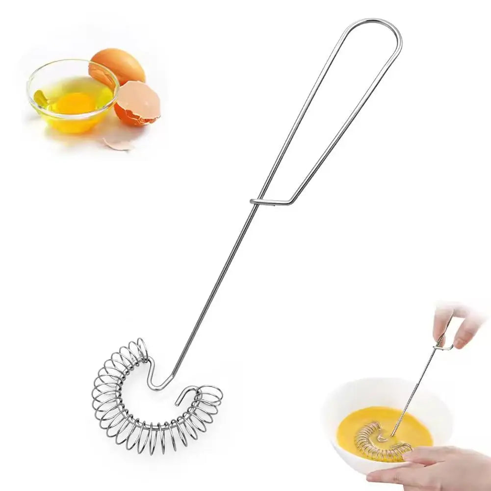 Stainless Steel Egg Separator & Spring Whisk | Kitchen Tools