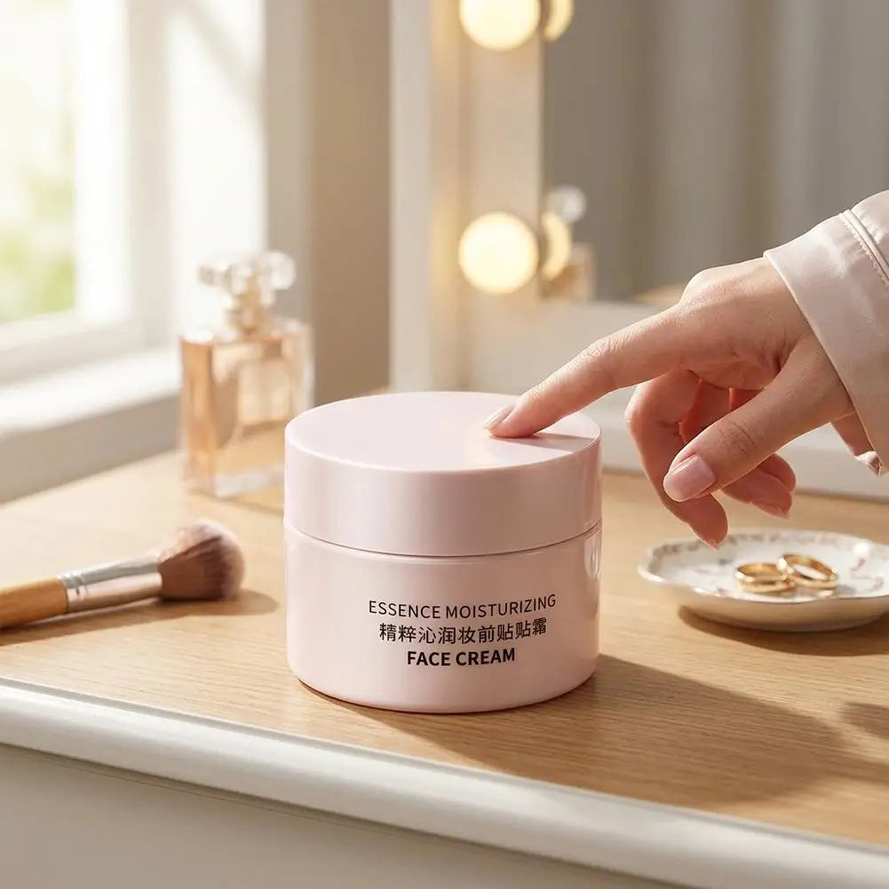 Apply the cream before makeup, moisturizing foundation cream - lasting moisturizing, creating a natural foundation Peaceful Pleasures Health and Wellness