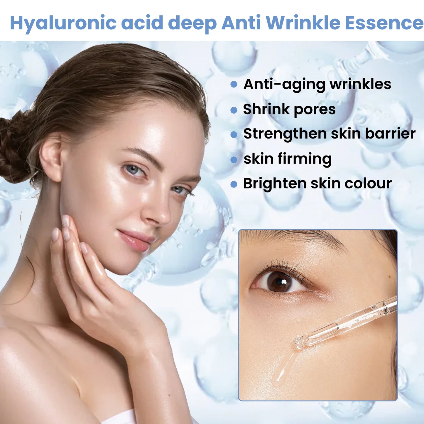 Hyaluronic Acid Serum – Anti-Aging, Pore & Brightening 15ml