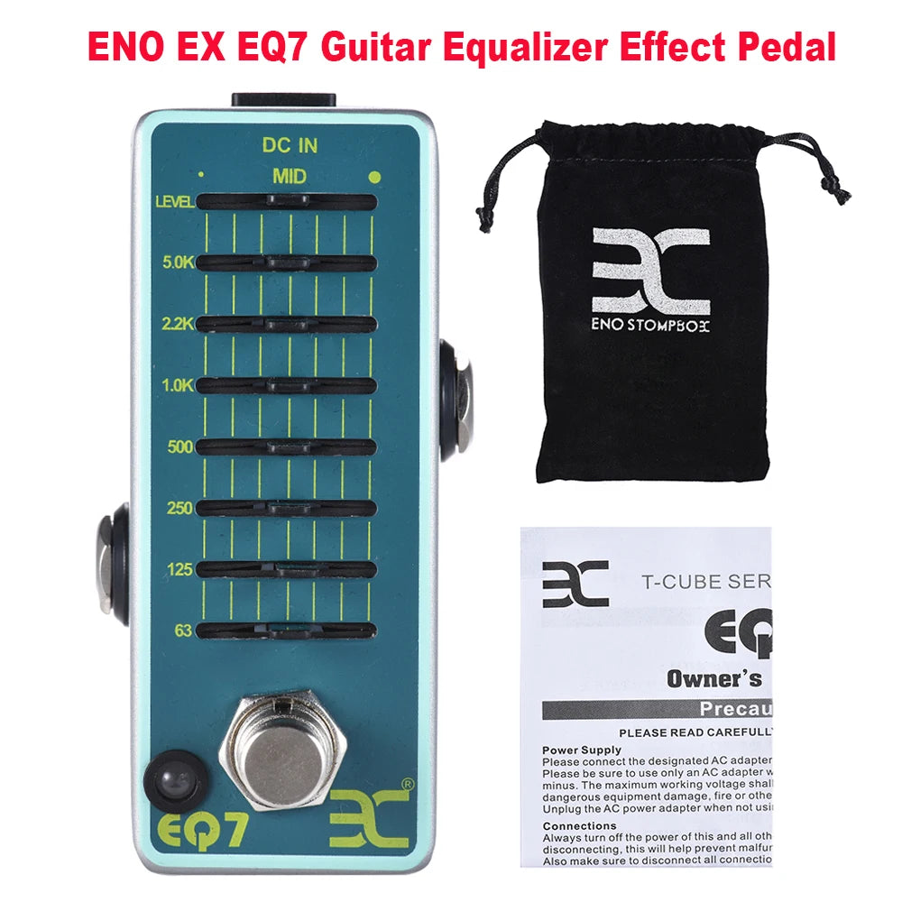 Mini Octave Full Metal Shell True Bypass Guitar Effect Pedals ENO