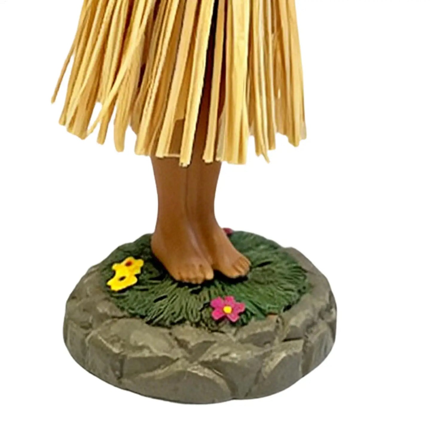 Hawaiian Dancing Girl Dashboard Doll | Hula Ukulele Car Decor