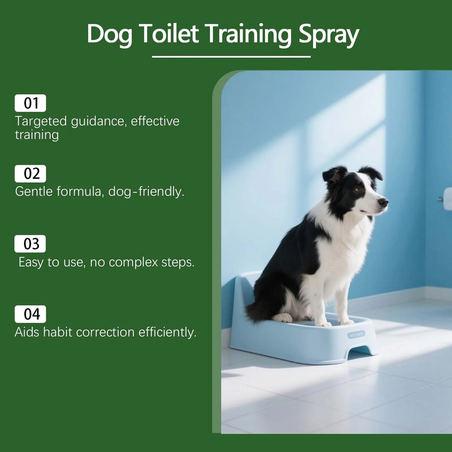 YEGBONG Pet Toilet Training Spray – Dog & Cat Potty Trainer