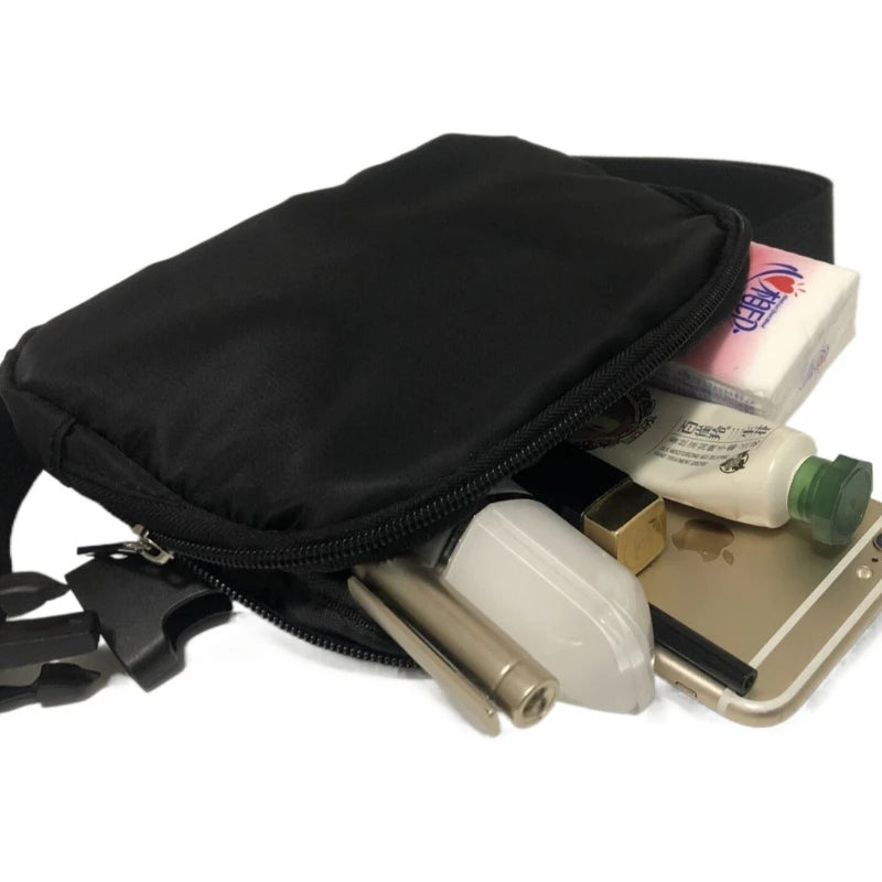 Multi-Functional Sports Crossbody Waist Bag – Waterproof Nylon