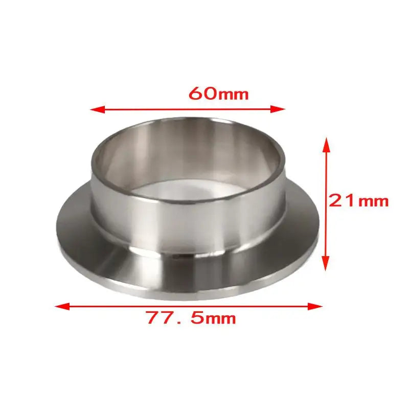 New Welding Pipe Sanitary Fitting Weld Clamp Ferrule Fits Clamp Stainless Steel 304 Peaceful Pleasures Health and Wellness 63