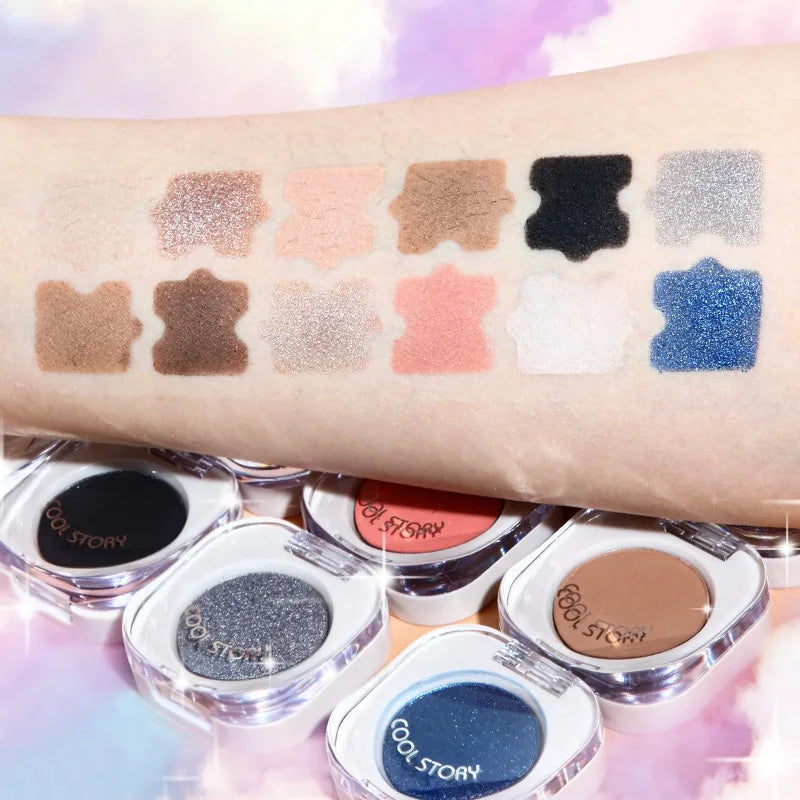 12-Shade Matte & Shimmer Nude Eyeshadow Palette | Multi-Use