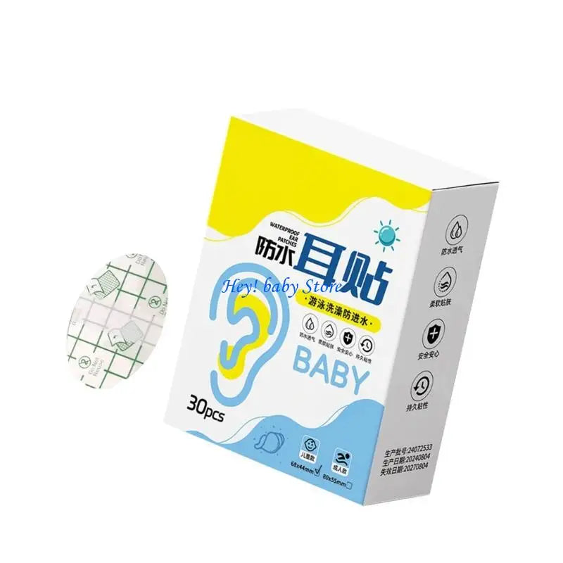Disposable Baby Ear Guards – Water-Resistant Bath & Swim Covers