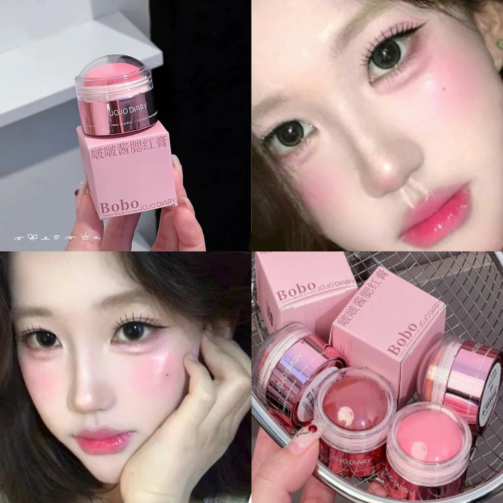 Matte Cream Blush Stick | Nude Apricot Peach Cheek Tint