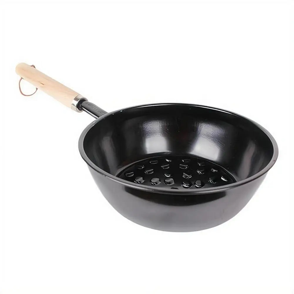 Portable Outdoor Stove Charcoal Pot Outdoor Camping Charcoal Fire Starter BBQ Mini Grill Rack For Backyard Picnic Coal Starter Peaceful Pleasures Health and Wellness