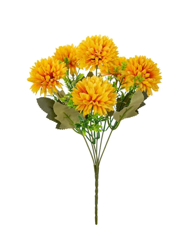 Silk Ball Chrysanthemum Artificial Flowers – Wedding & Home Décor