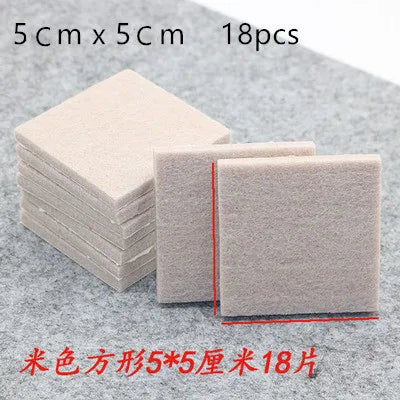 Felt Chair Leg Pads 5mm – Floor Scratch Protector 18–128 Pcs