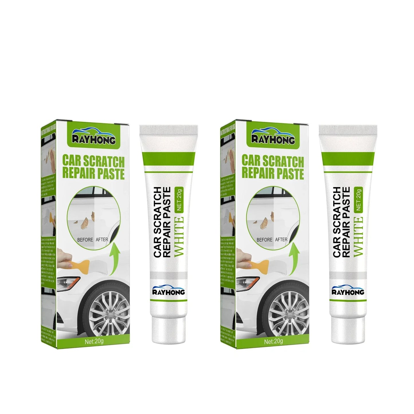 RayHong Fiberglass Repair Paste – Long Strand Fiber, 20g