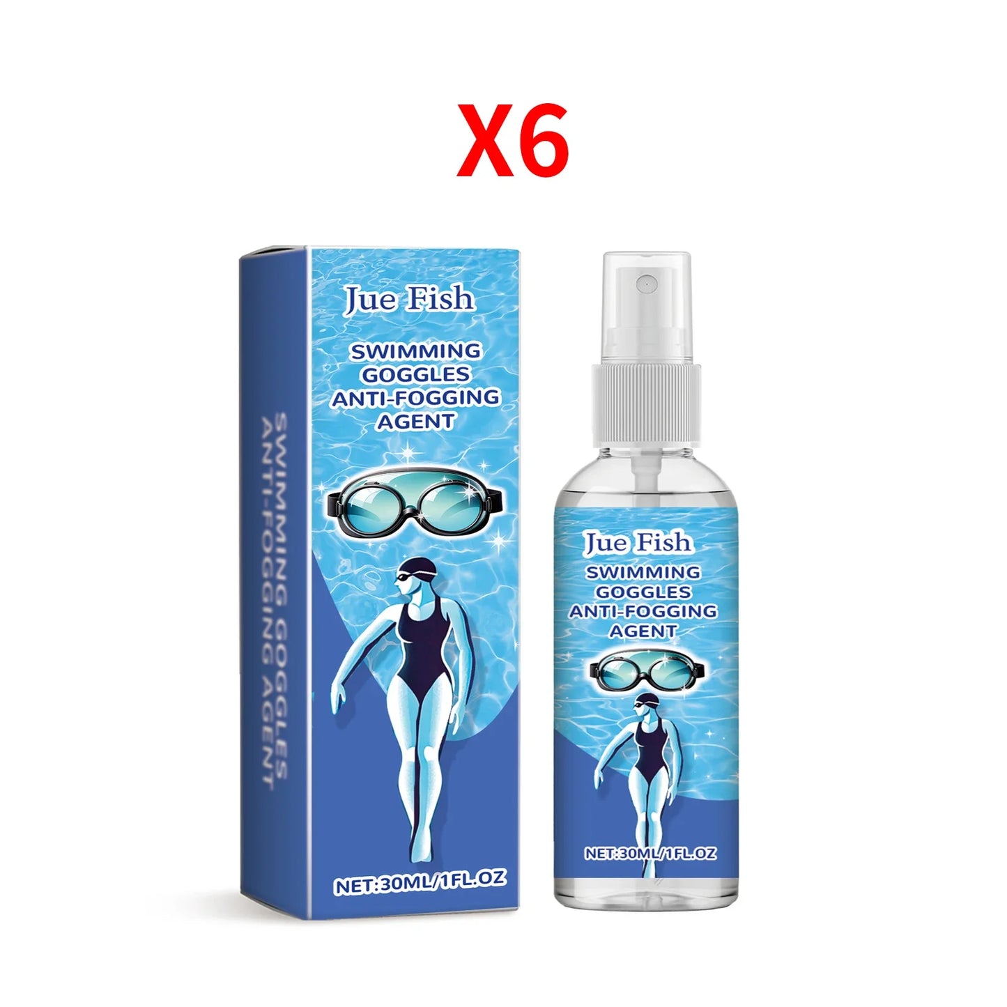 Anti-Fog Spray for Goggles & Glasses – 30ml Lens Solution