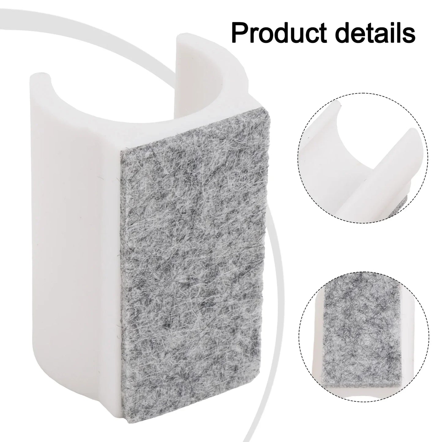 Cantilever Chair Gliders – Felt Floor Protector Pads 22 & 25mm