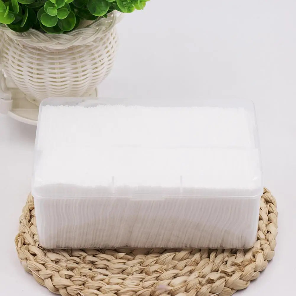 600pcs Disposable Cotton Pads – Makeup Remover & Microblading