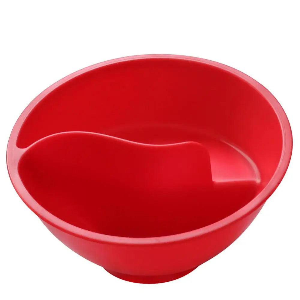 Practical Cereal Bowl with Dry Wet Separation Cereal Bowl One Person To Eat Breakfast Utensils Household Plates Separation Bowl Peaceful Pleasures Health and Wellness