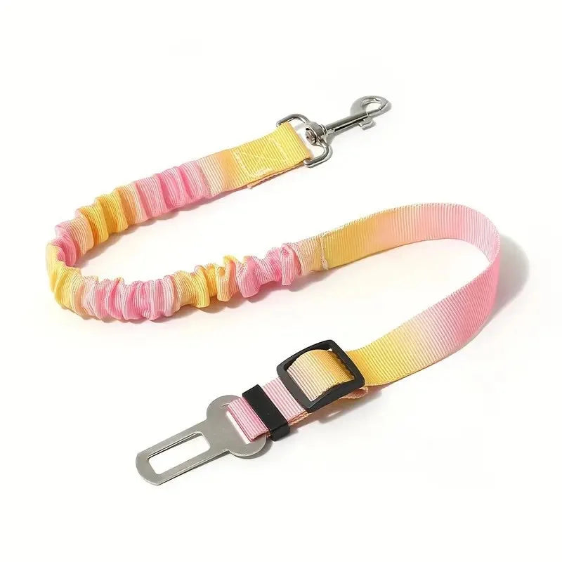 Adjustable Nylon Dog Car Seat Belt Harness – Safe Travel
