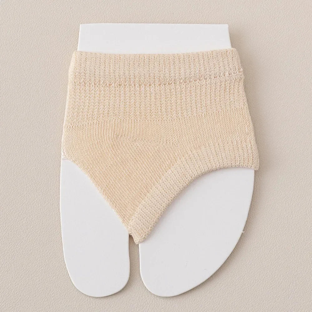 Women's Cotton Toe Socks – Forefoot Pad, Flip-Flop & Boat