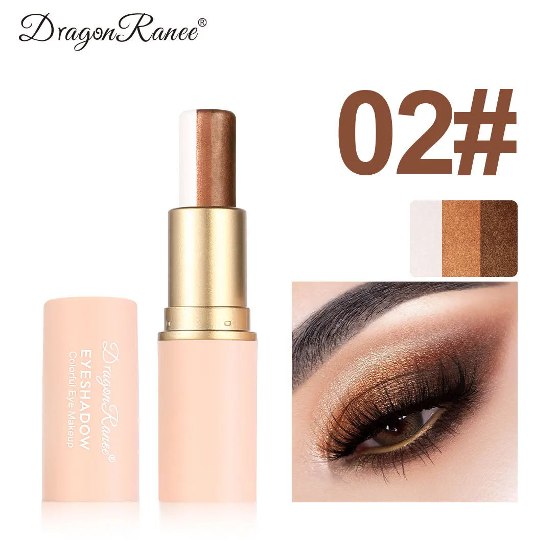3-in-1 Shimmer Eyeshadow Pen | Glitter Pearl Highlighting Stick