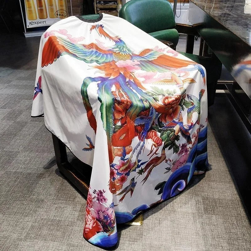 Antistatic Hair Cutting Cape – Barber Salon Gown 140×160cm Barber Salon Cape Peaceful Pleasures Health and Wellness