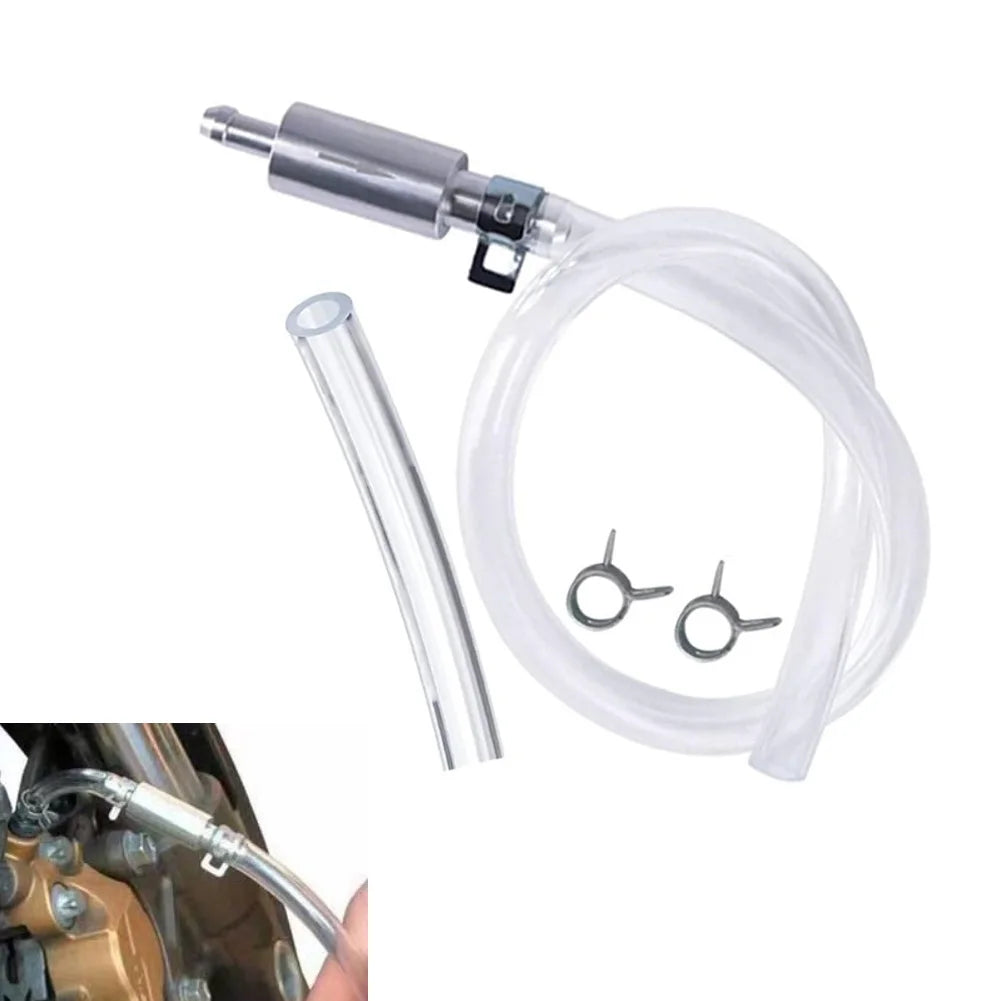 Effortless Brake Bleeder Leak-resistant Hose One-way Check Valves