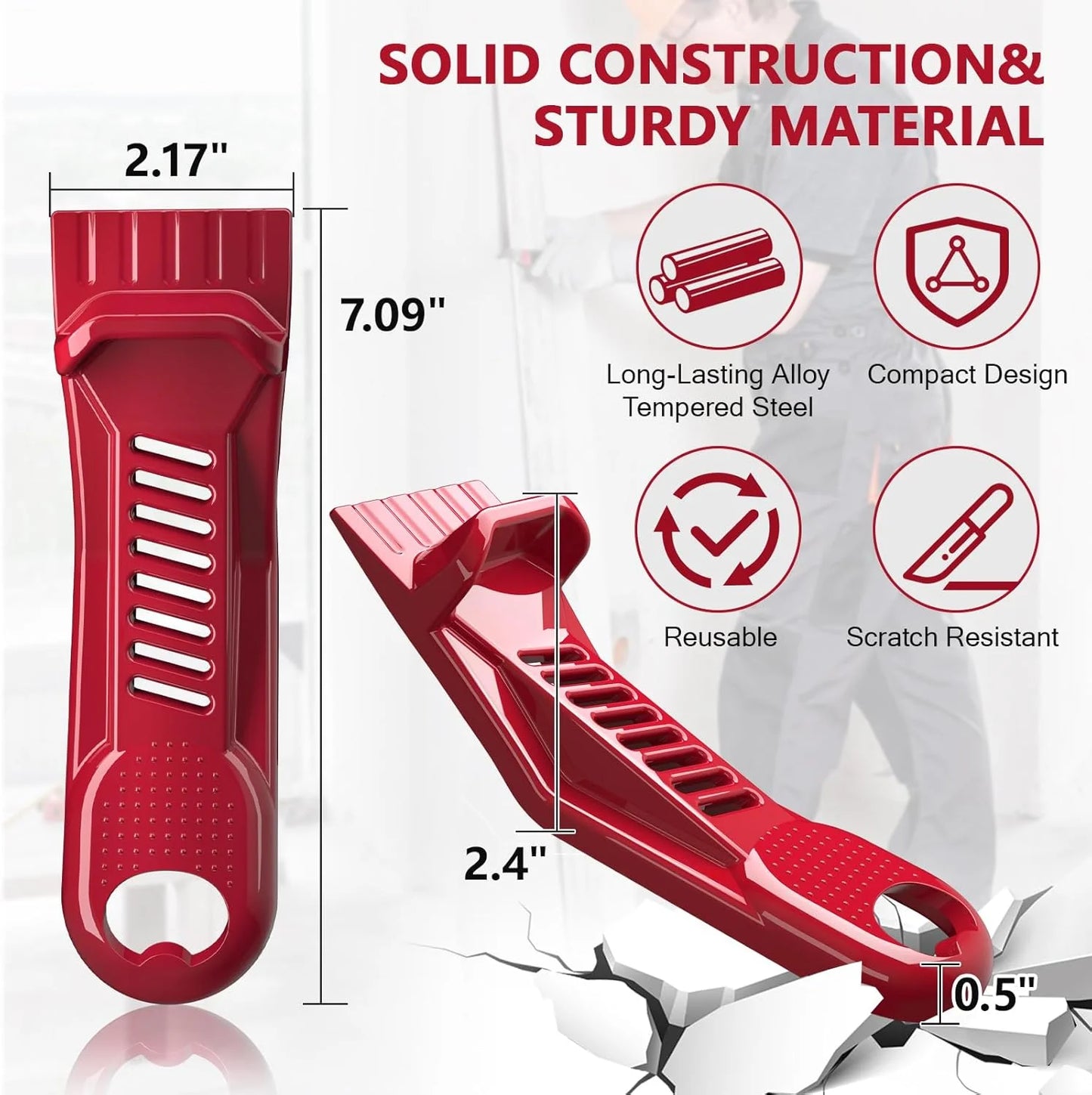Drywall Panel Lifter Rasp Tool Includes Built Bottle Opener