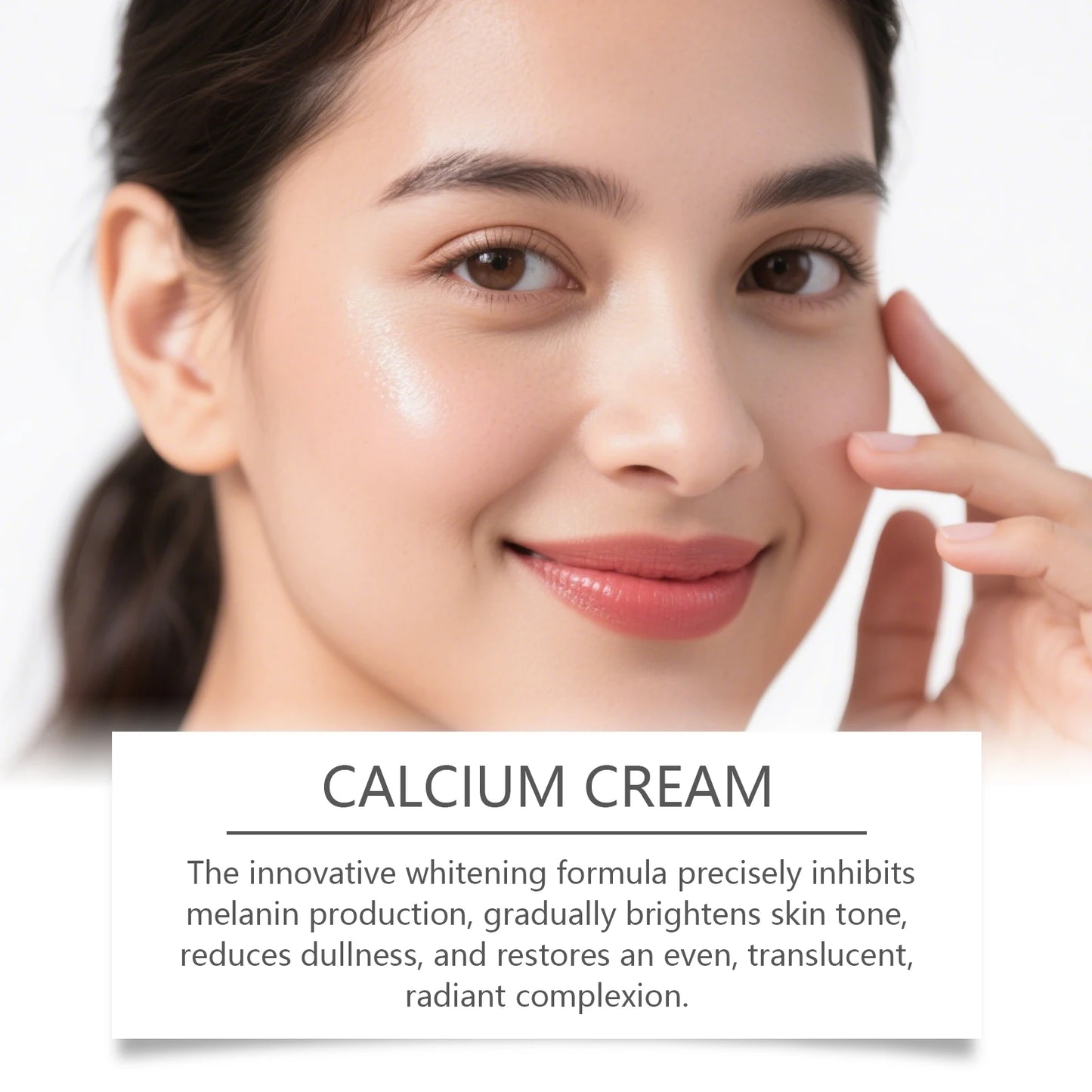 Calcium Brightening Cream – Fade Spots & Even Skin Tone | Hoygi