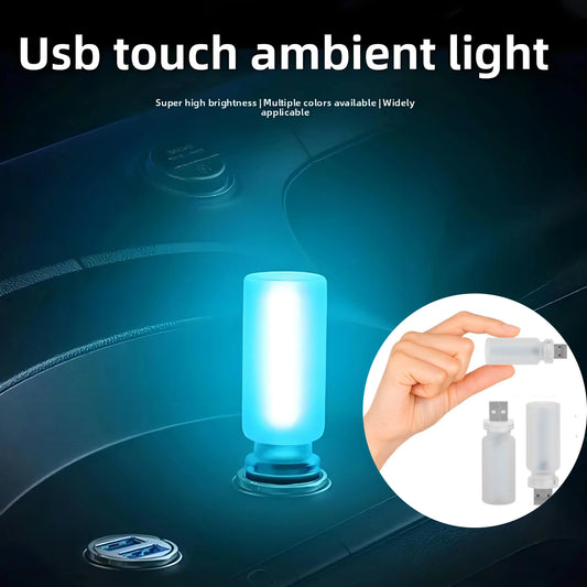 USB LED Filament Atmosphere Night Light | Touch Control Glass Lamp LED Atmosphere Lamp Oasis Select