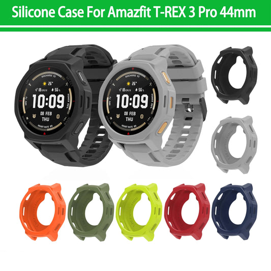 Silicone Case for Amazfit T-REX 3 Pro 44mm Smartwatch Peaceful Pleasures Health and Wellness