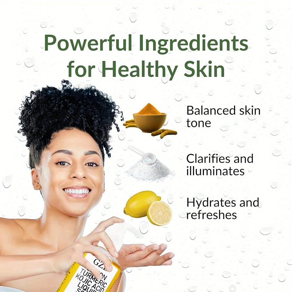 GZE Lemon Turmeric Kojic Acid Brightening Liquid Soap
