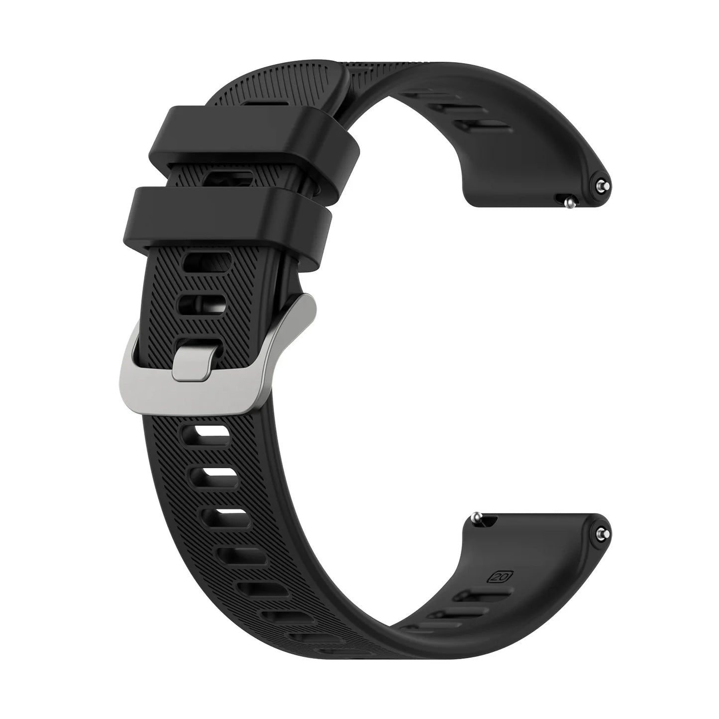 Silicone Strap For Garmin Forerunner 158 55 Replacement Watch Band + Protective Case Shell Peaceful Pleasures Health and Wellness