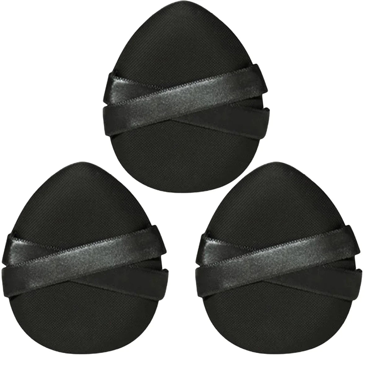 Black Makeup Sponge Powder Puff – Dry & Wet Foundation Blender