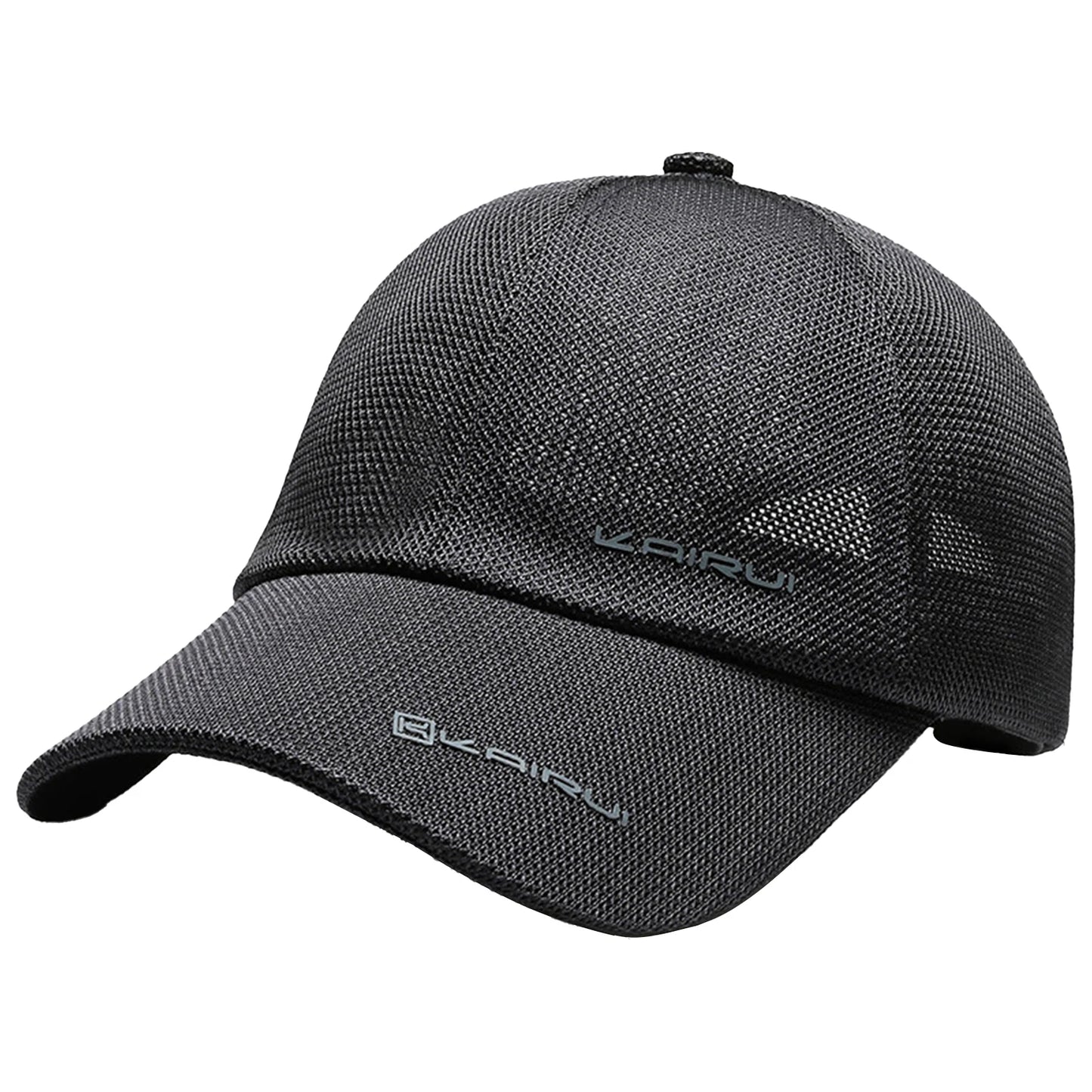 Vintage Unisex Baseball Cap Soft Full Fitted Breathable Mesh Sun Hat Tennis Cap for Outdoor Fising Camping Peaceful Pleasures Health and Wellness 56 TO 60 CM GRAY