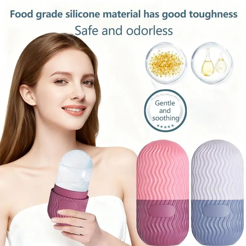 Silicone Mold Ice Roller Massager Mold For Facial Ice Pack Skincare Tools Eliminating Eye Bags Reusable And Soothing Peaceful Pleasures Health and Wellness