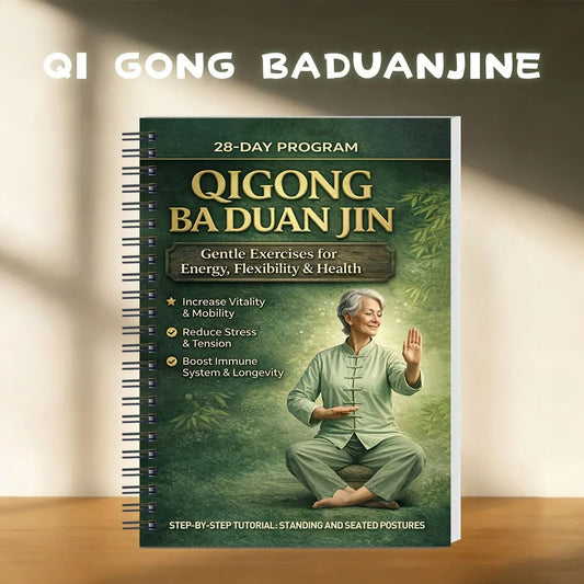 Qigong Exercise Program Eight Section Brocade Fitness Guide Elderly Peaceful Pleasures Health and Wellness