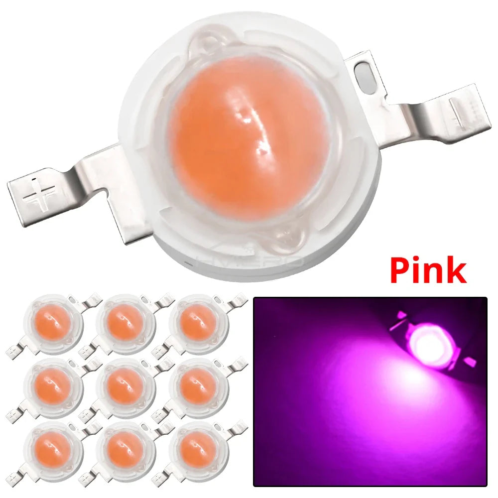 5W High Power LED Chip Bead Emitters – 6 Colors, DIY Lighting
