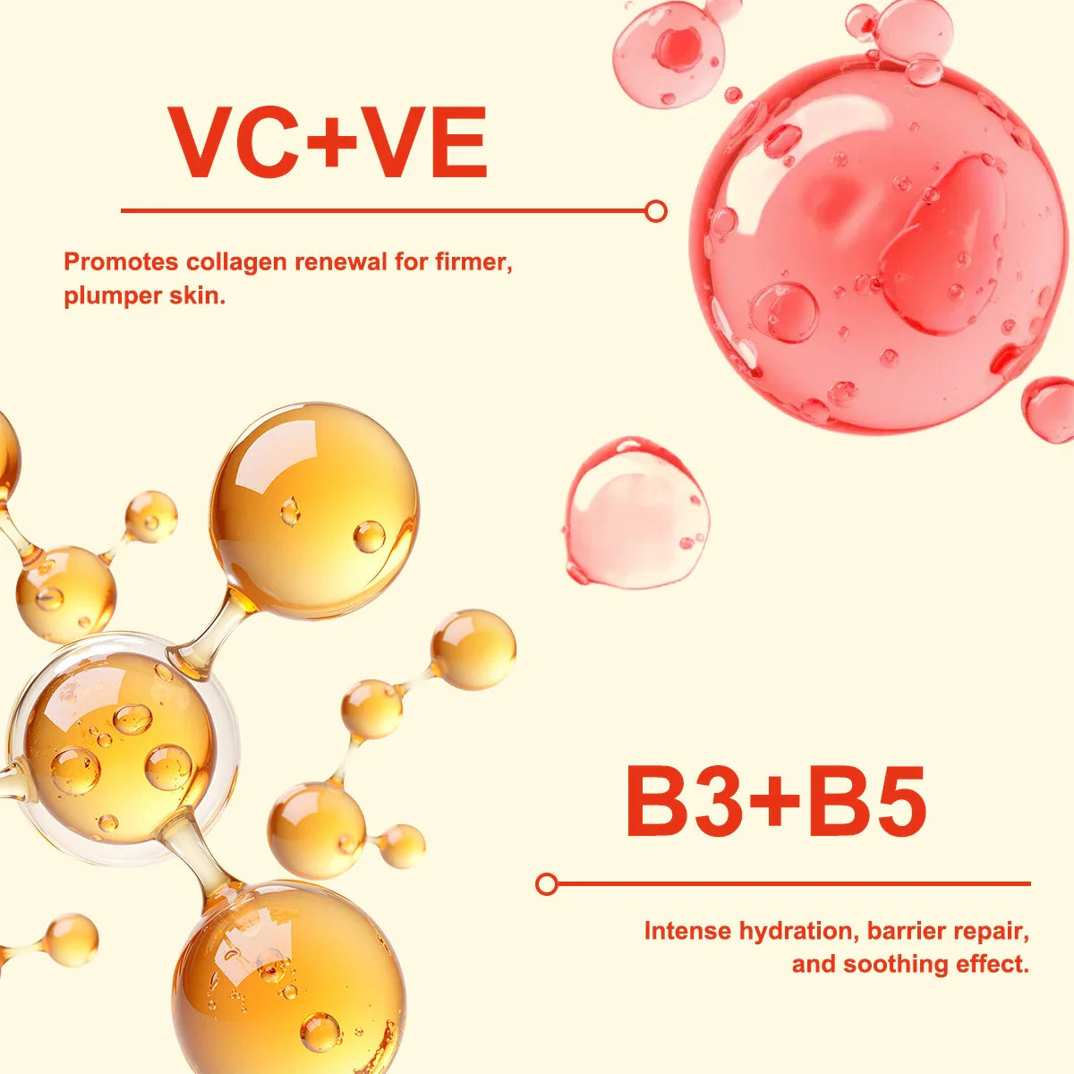 Multivitamin Collagen Liquid Essence – Vitamin C B E Brightening Serum